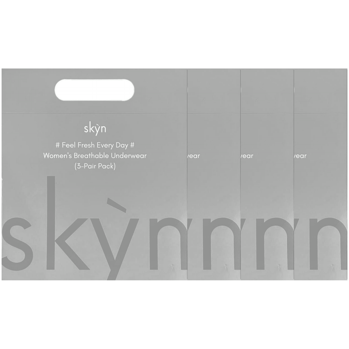 SKYN Seamless Everyday Panty 4 pack (12 pcs)