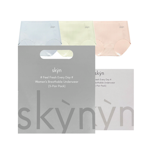 SKYN Seamless Everyday Panty 1 pack (3 pcs) with outer box and inner card